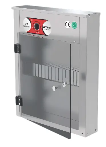 UV késfertőtlenítő 10 kés